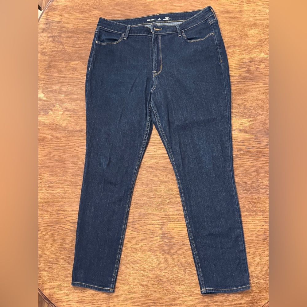 Old Navy Dark Blue Women's Skinny Jeans